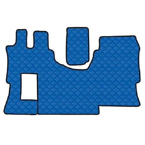 Lampa 96550 Tappeto Unico Ecopelle, Blu