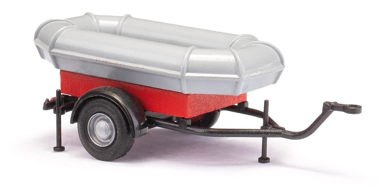 Busch - Feuerwehranhanger Mit Schlauchboot (3/21) * - BA59969