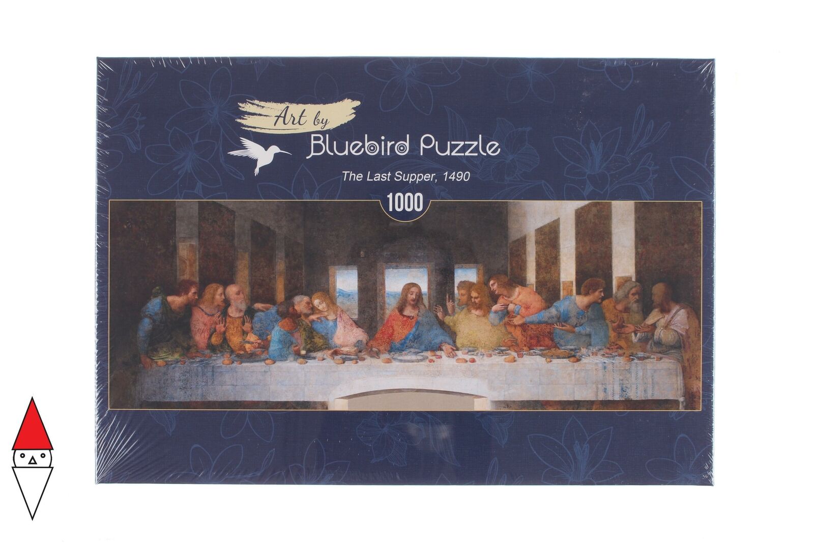PUZZLE ARTE BLUEBIRD LEONARDO DA VINCI THE LAST SUPPER 1490 PANORAMA 1000 PZ