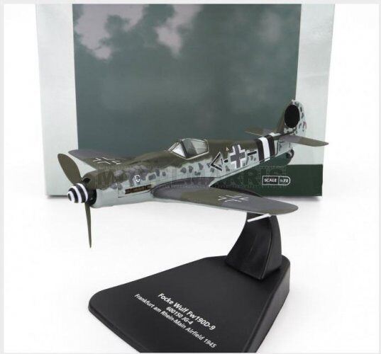 OXFORD-MODELS OXFAC113 FOCKE WULF - FW 190 D-9 JG-4 FRANKFURT MILITARY AIRPLANE