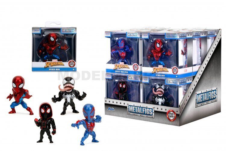 JADA 253220007 Marvel Spider-Man Personaggi assortiti 6.5cm