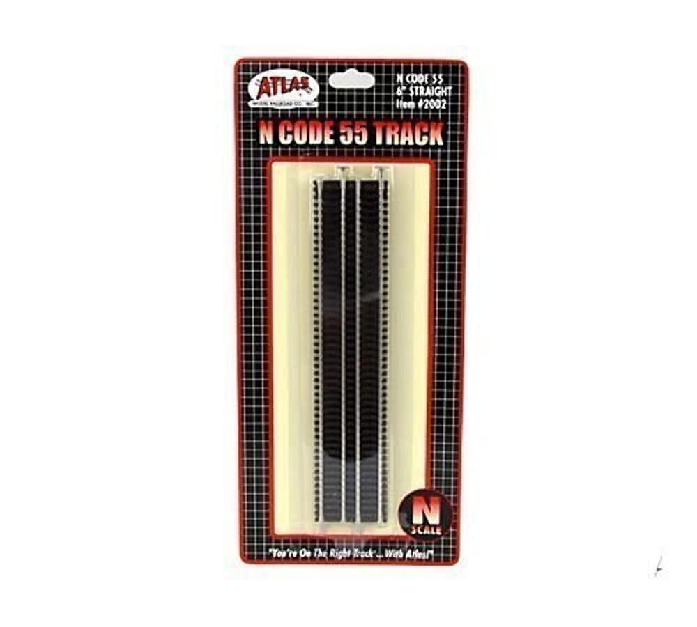 Atlas 2002 Code 55 Straight Track 152.4mm (6)