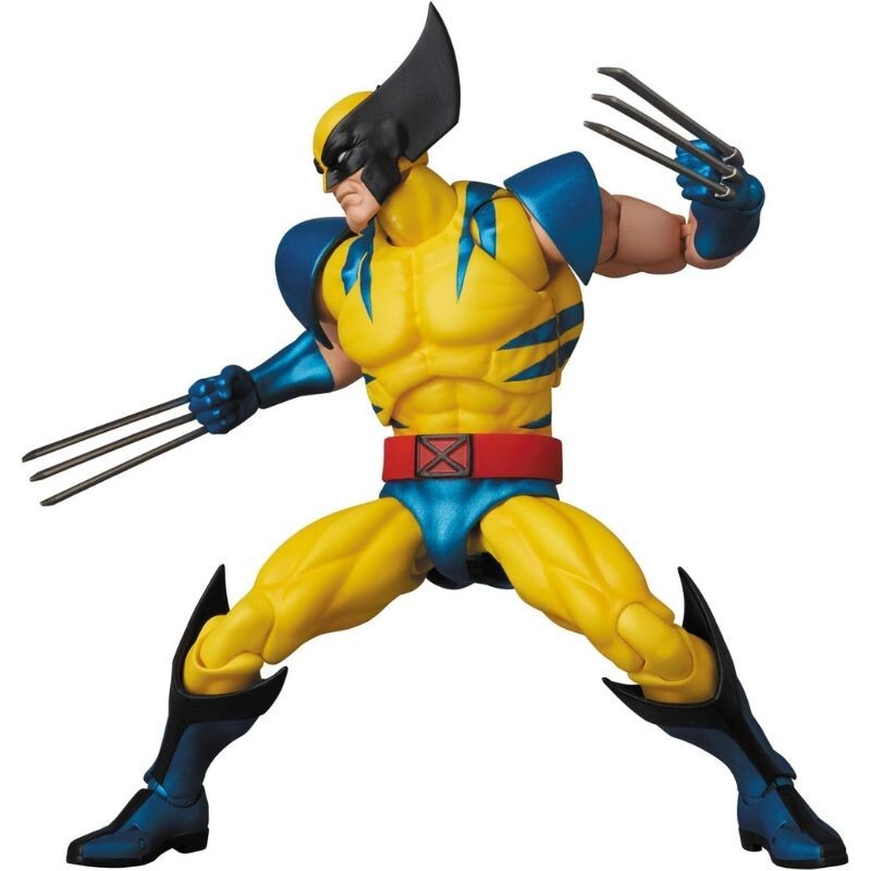 Medicom Toy Mafex No.096 Wolverine Comic Ver. Action Figure Giappone Ufficiale