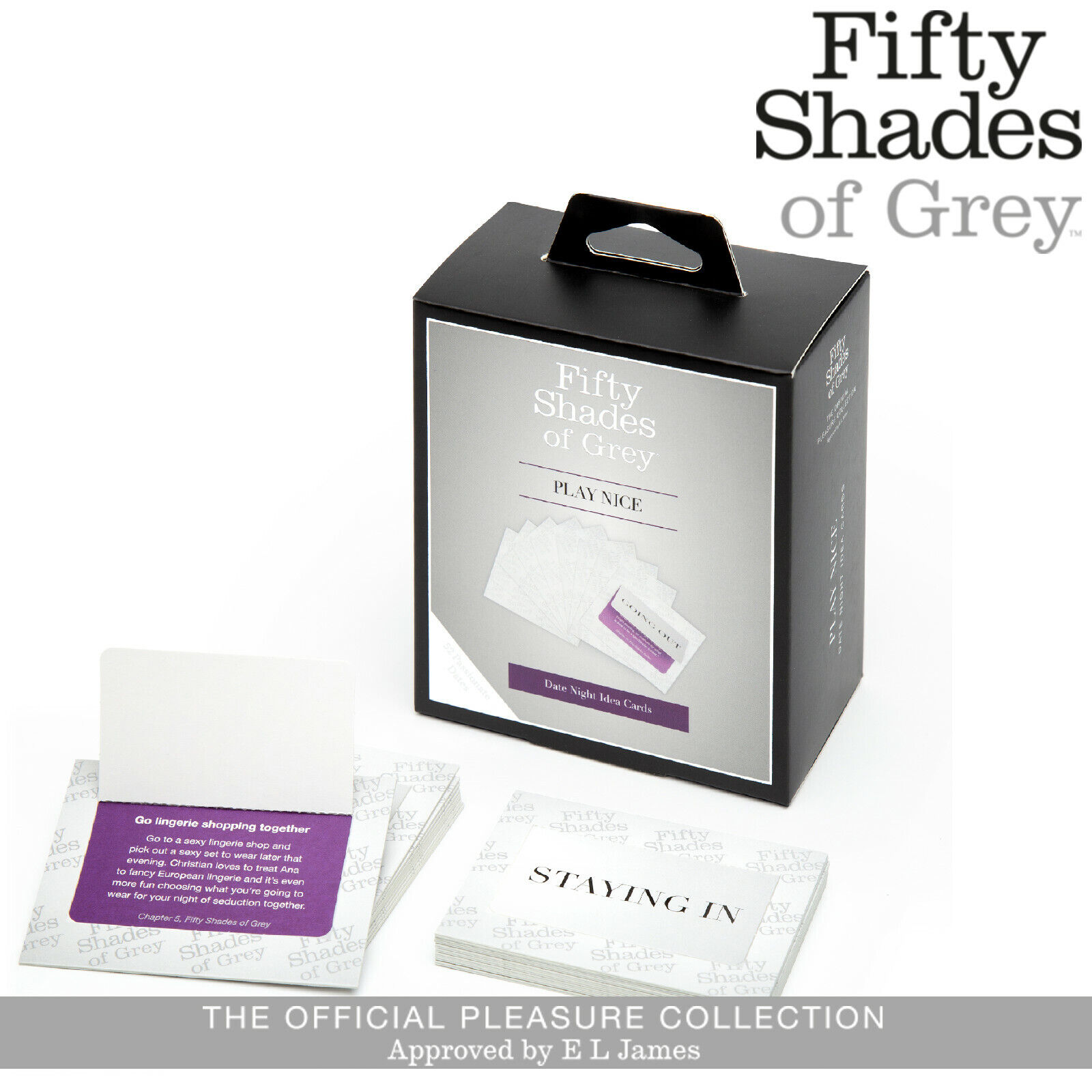 Fifty Shades of Grey Play Nice Card Couple Games Carte Giochi di Coppia Ruolo