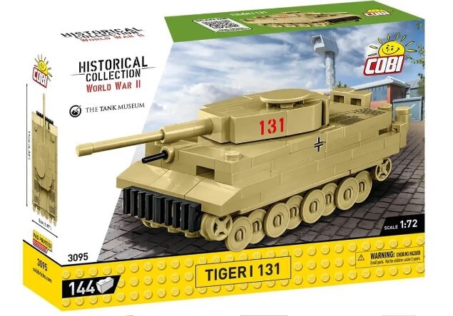 COBI, Serbatoio TIGER I 131 – 144 Ricambi, 1/72,  COB3095