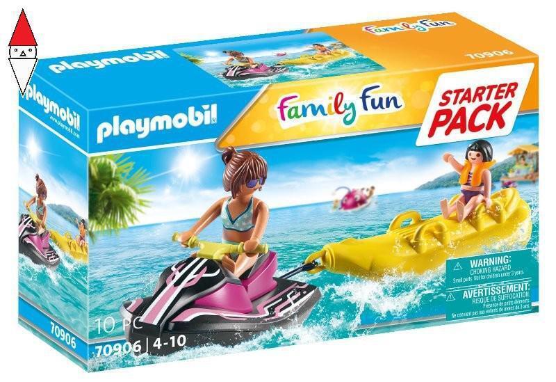 COSTRUZIONE PLAYMOBIL MOTO D ACQUA CON BANANA BOAT