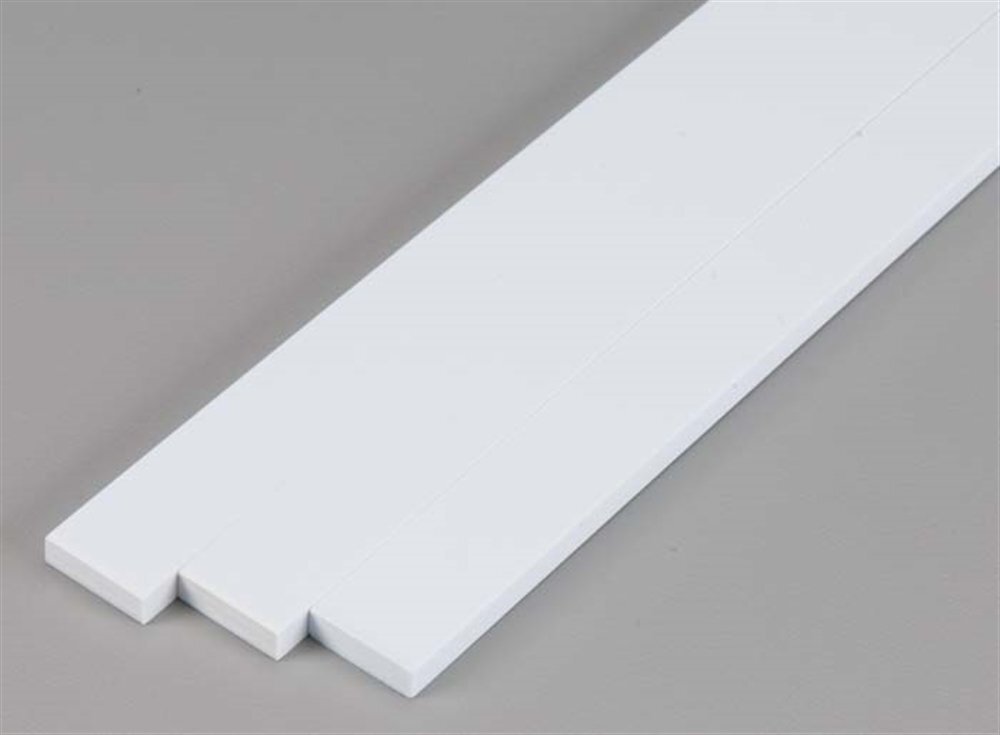 Evergreen 404 Square Profile 600x4,8x15,8 mm Pack of 3
