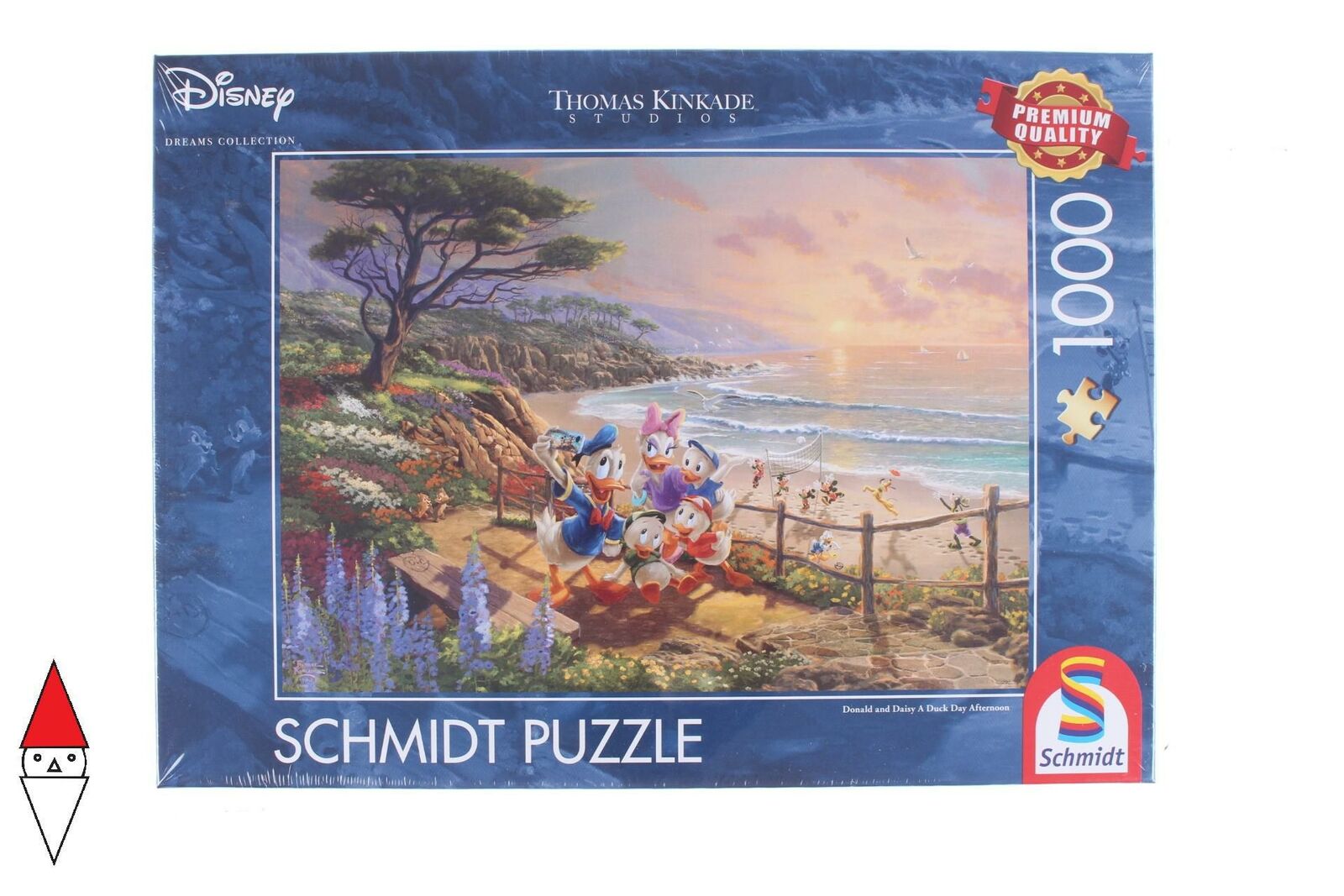 PUZZLE DISNEY SCHMIDT DONALD AND DAISY A DUCK DAY AFTERNOON 1000 PZ