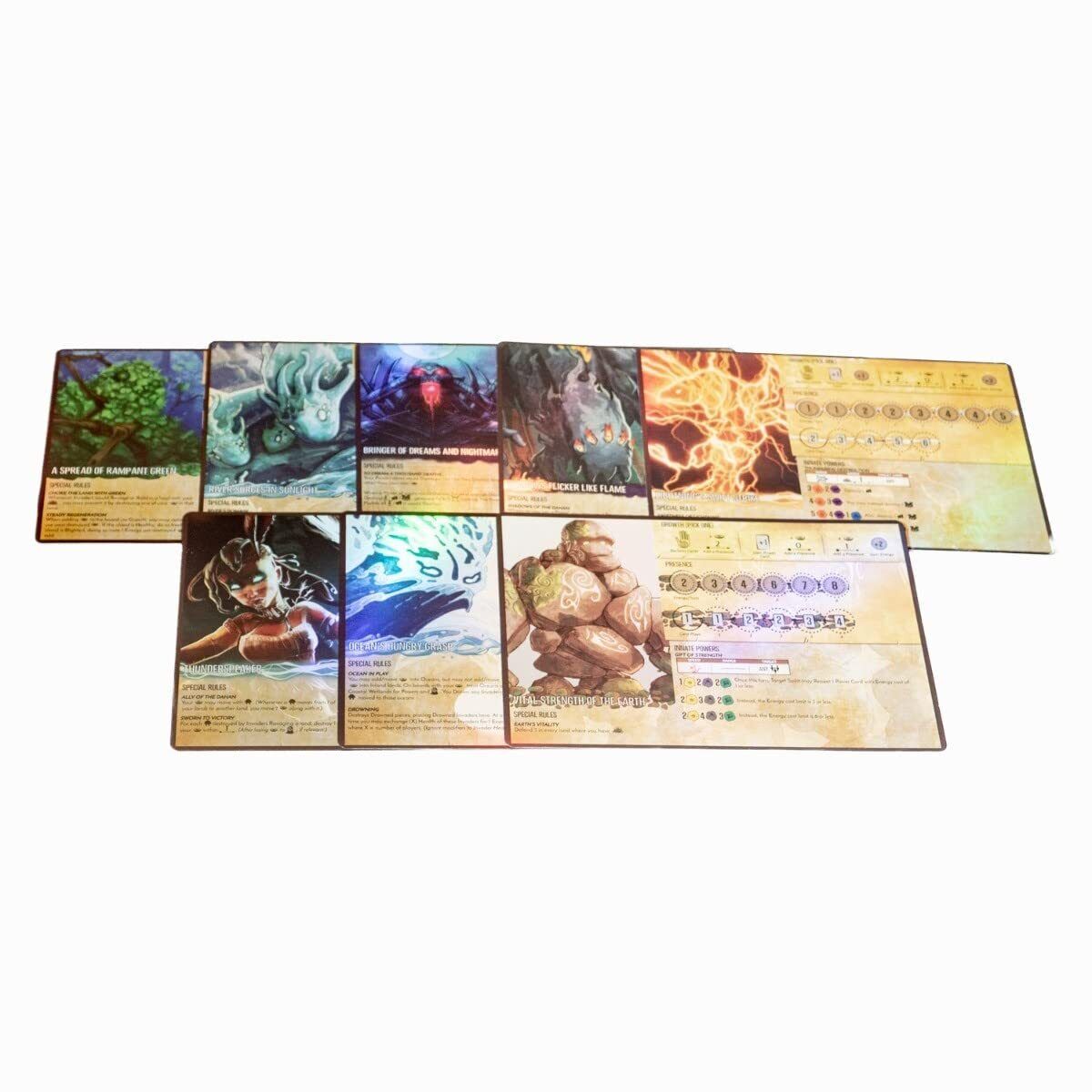 Spirit Island: Core Game - Premium Foil Spirit Panels