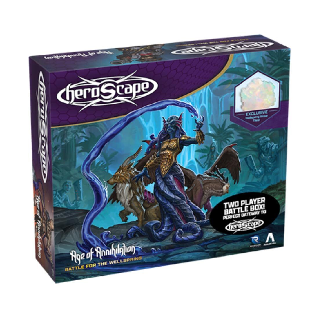 Heroscape Battle for The Wellspring Battle Box   Start The Expandable Heroscape