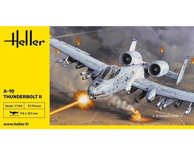 Heller Fairchild-Republic A-10 Thunderbolt II 1:144 79912 modellismo