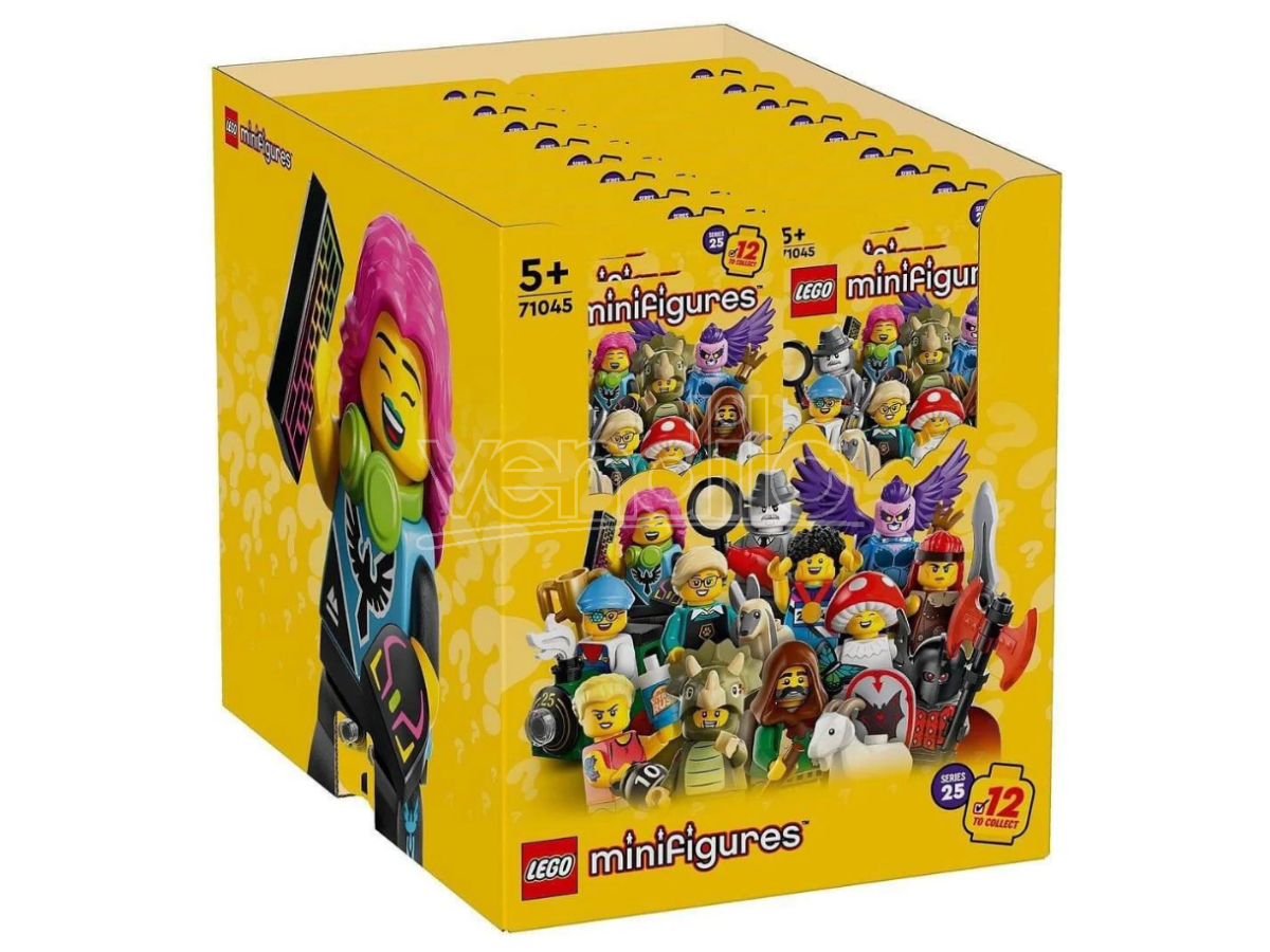 LEGO MINIFIGURES 71045 - PERSONAGGI SERIE 25 - BOX DA 36 SCATOLE