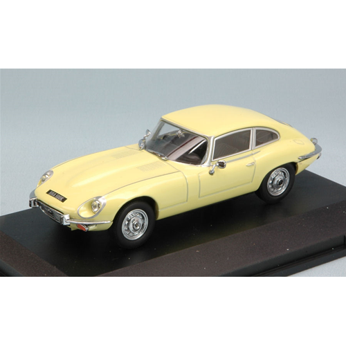 JAGUAR V12 E TYPE COUPE' 1971 LIGHT YELLOW 1:43 Oxford Auto Stradali Die Cast