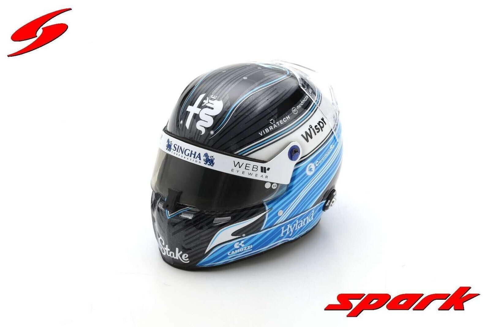 Spark Valtteri Bottas 2023 Formula 1 Grand Prix 1/5 Scala Replica Casco 5HF089