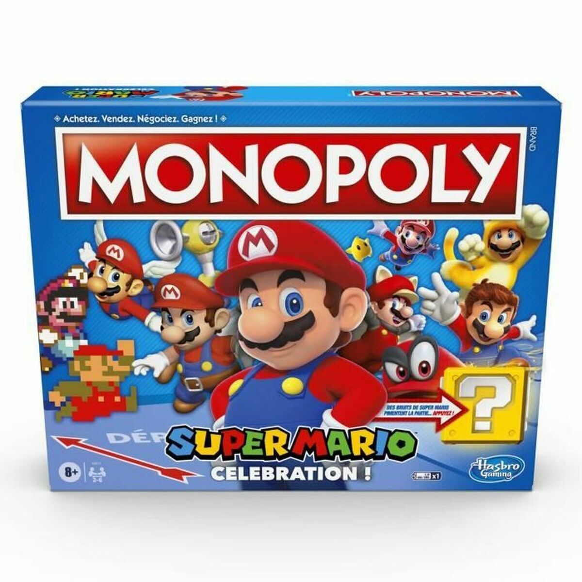 Gioco da Tavolo Monopoly Super Mario Celebration (FR)