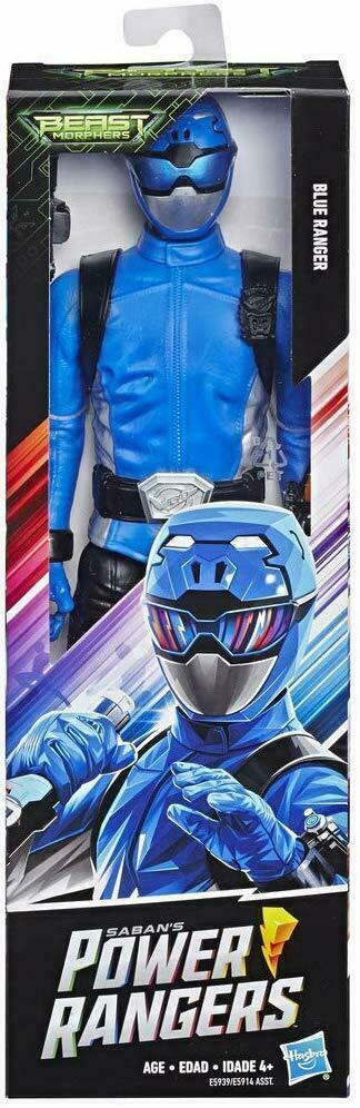POWER RANGERS BLUE PERSONAGGIO 30CM SNODATO BLUE RANGER
