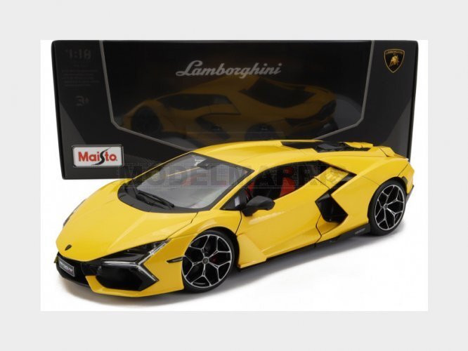 MAISTO 31463-06487-YEL LAMBORGHINI REVUELTO HYBRID 2023 GIALLA 1/18