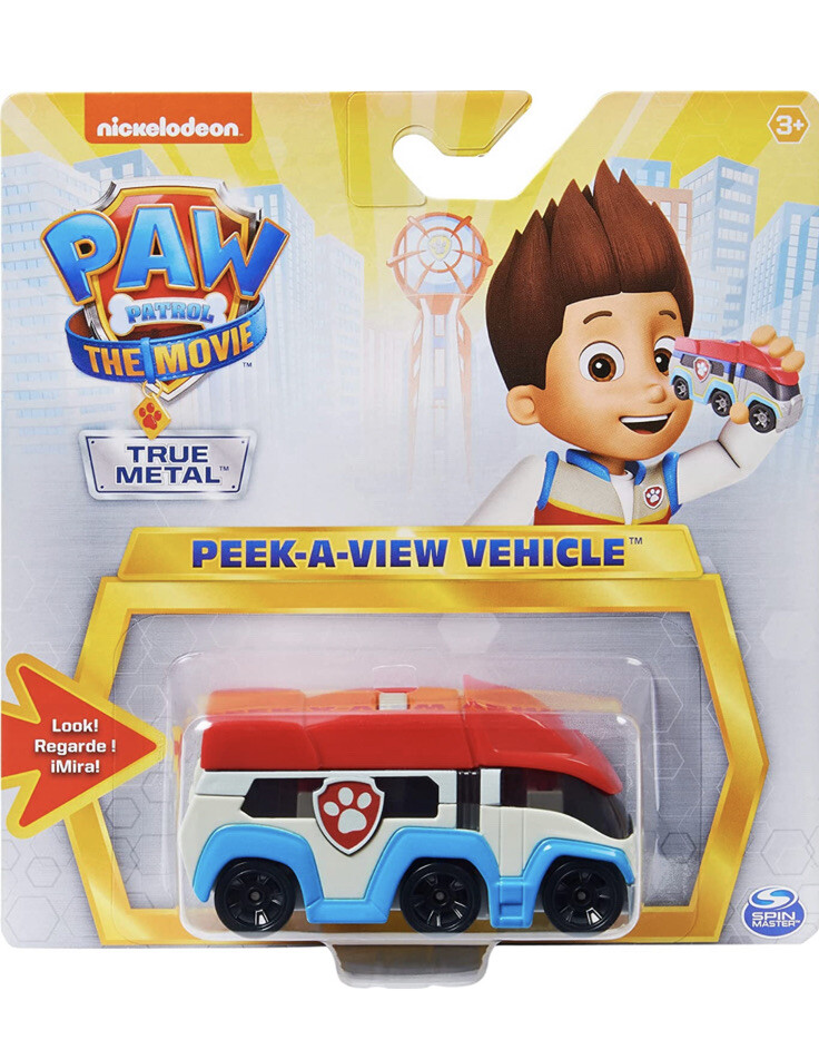 Paw Patrol veicolo-Paw patroller-true metal-spin master spin master