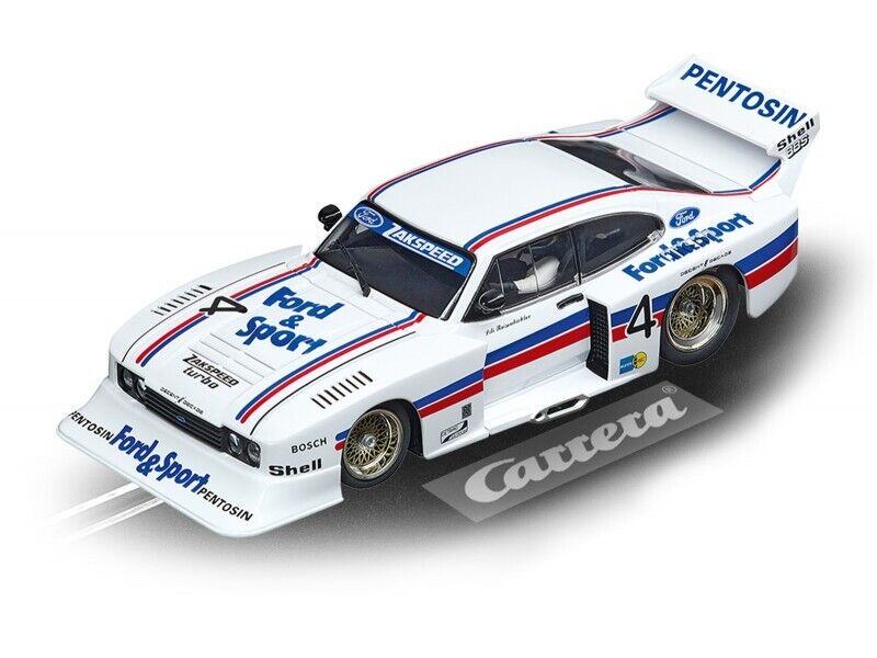 Carrera digital 1/32 Ford Capri Zakspeed Turbo n.4 Lili Reisenbichler slot car