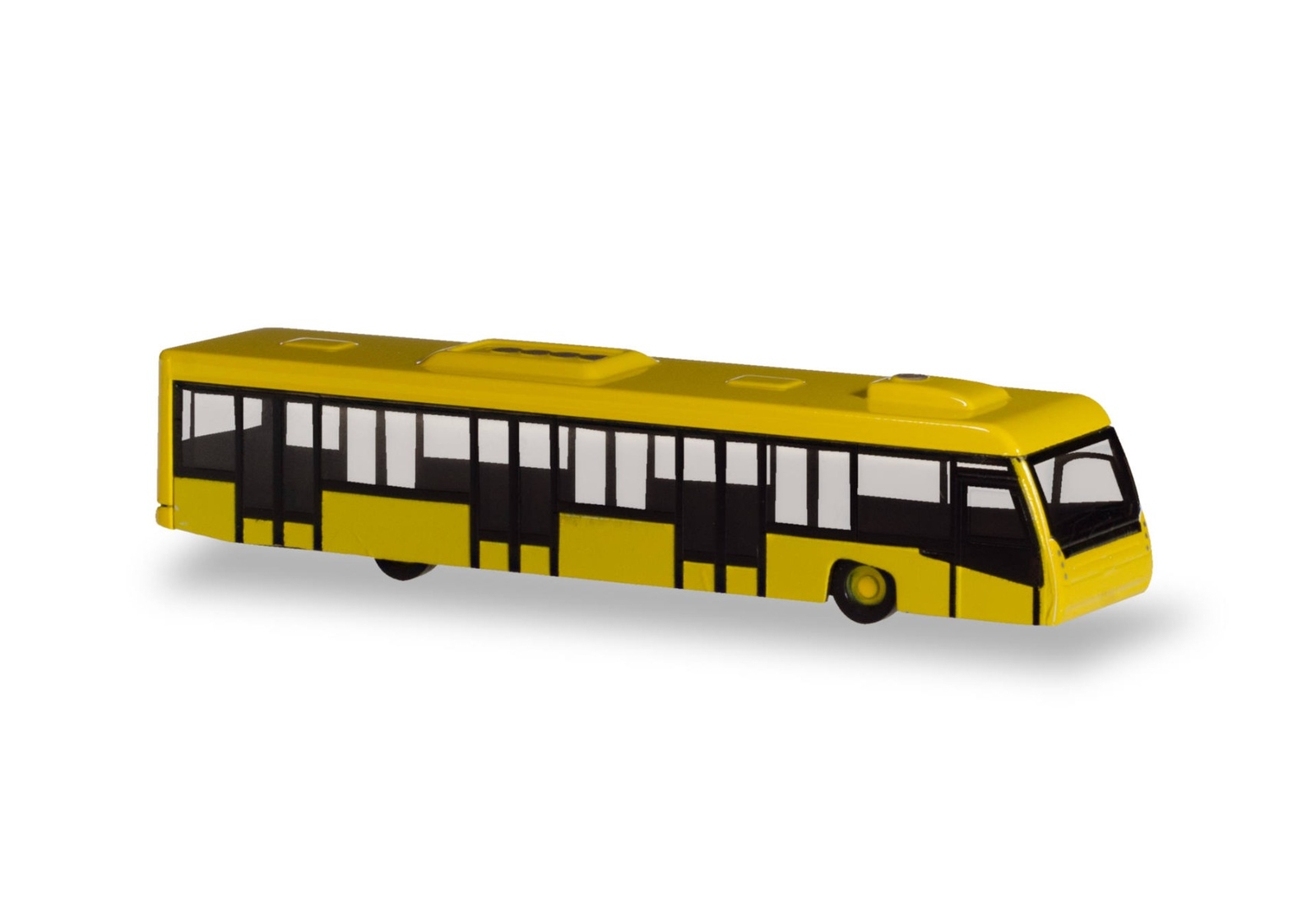 HERPA, 2 autobus aeroportuali gialli, 1/200,  HER558631