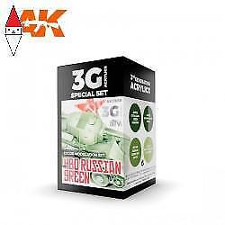 ACRILICO MODELLISMO AK INTERACTIVE MODULATION 4BO RUSSIAN GREEN