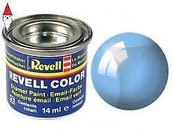 SMALTO MODELLISMO REVELL SMALTO BLUE CLEAR 14ML