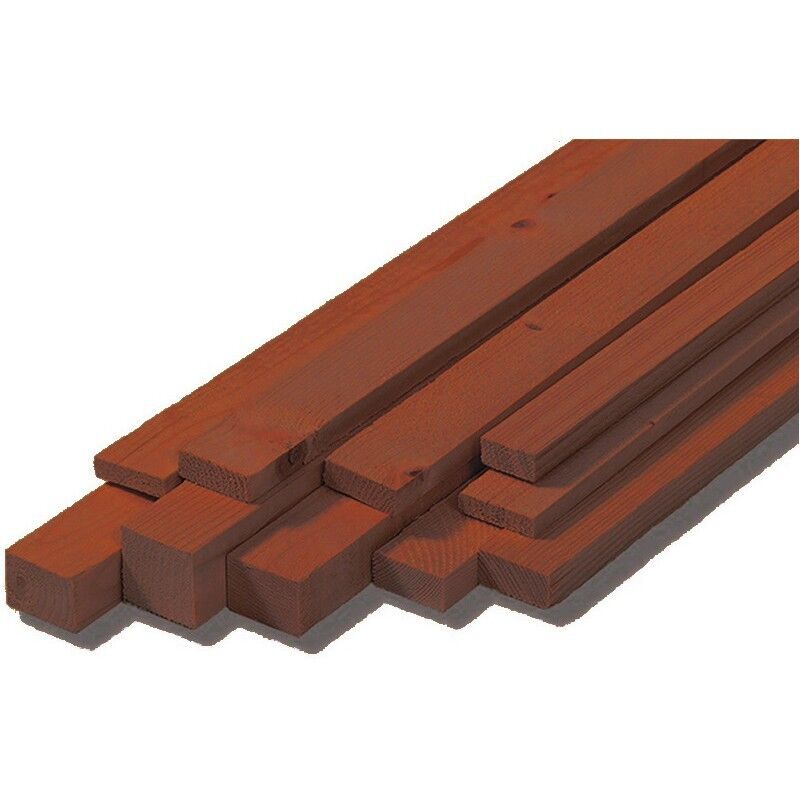 LISTELLI 1x5x1000 mm  (4  Pz) MOGANO STRIPS SAPELLY RETTANGOLARE (OcC 180015)