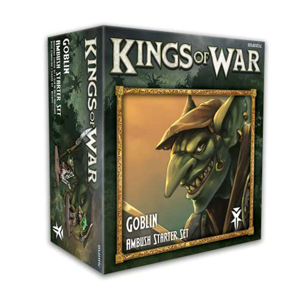 Set iniziale di Kings of War Goblin Ambush di qualità premium originale Mantic G