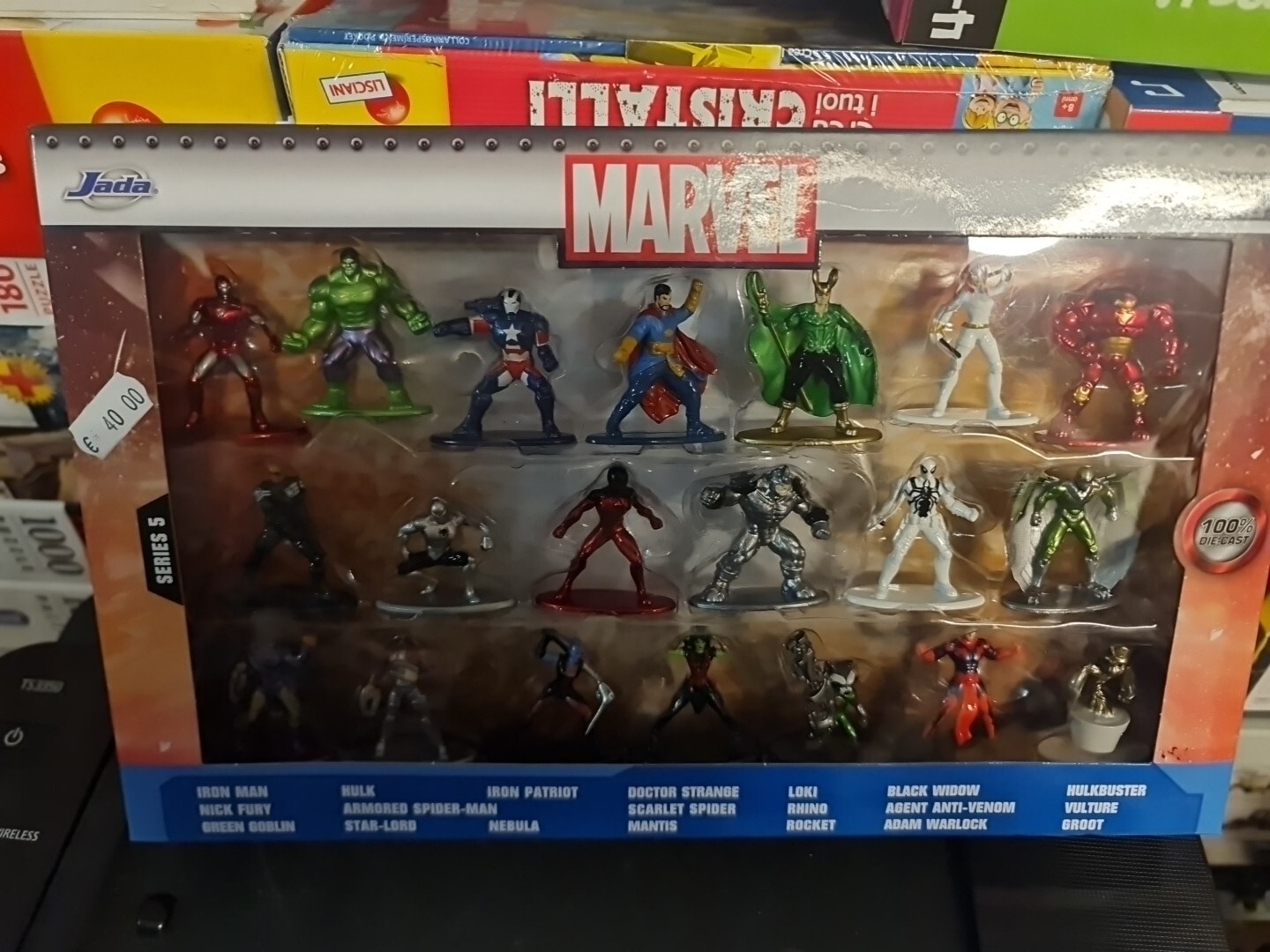 Cofanetto Marvel - 20 figurine in metallo da 4 cmSimba.dickie.group