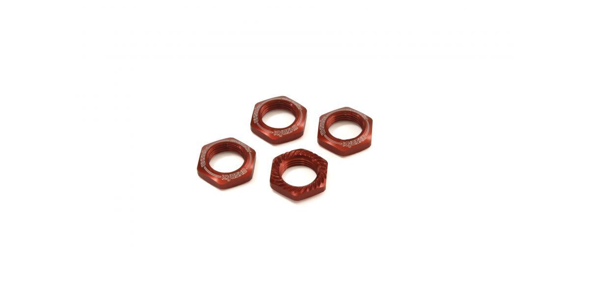 KYOSHO MP10 IFW472R Dado ruota antisvitamento Kyosho Inferno 1:8 (4) Rosso