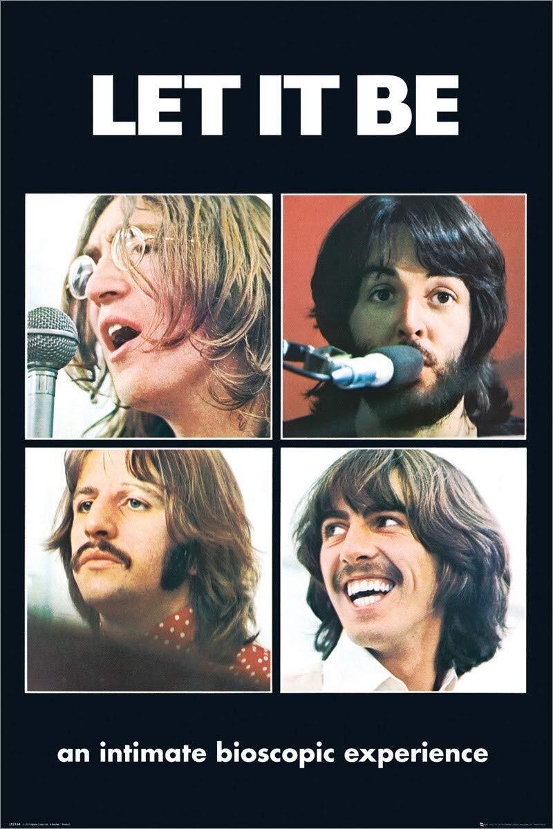 Merchandising Beatles (The): Gb Eye - Let It Be (Poster 91,5X61 Cm)