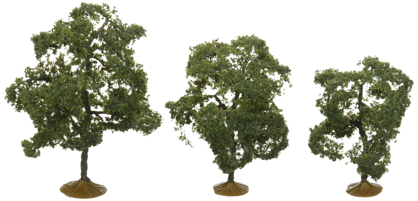 Bachmann Trains - SCENE SCAPES - 2½"- 3½" WALNUT TREES (3 per box) - HO Scale