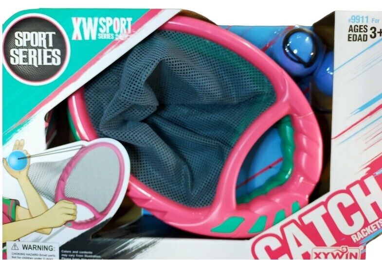 Catch Rackets racchette canestro e palline con elastico
