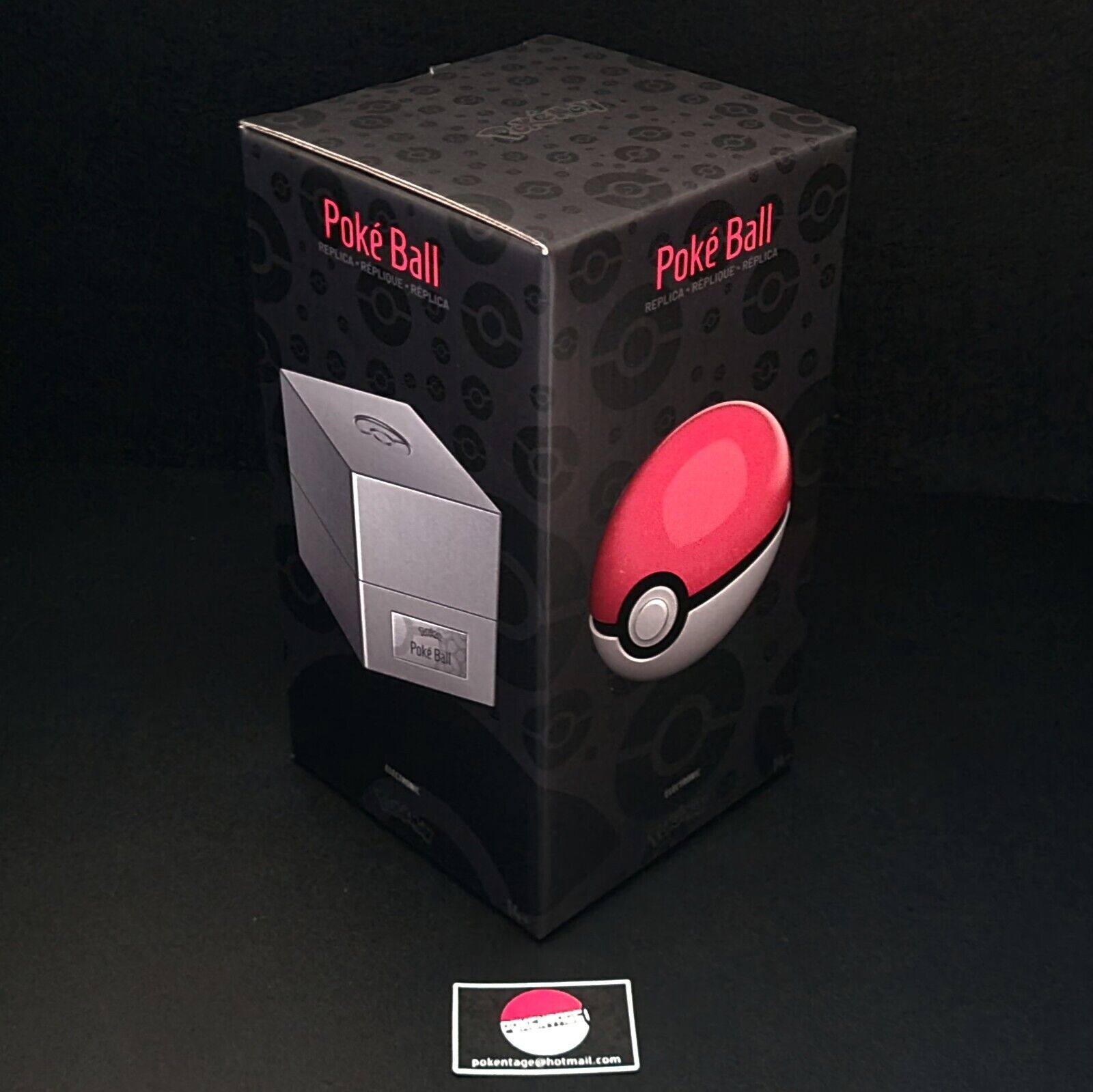 Replica Pokeball 1:1 Metallo Elettronica Luminosa The Wand Company Poké Ball