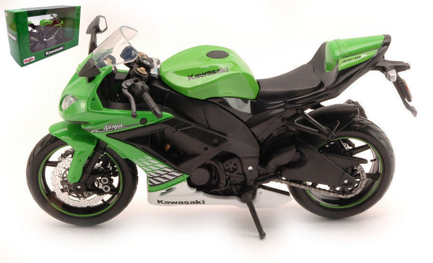 Kawasaki Ninja Zx / 10r Green 1:12 Model 32709 MAISTO