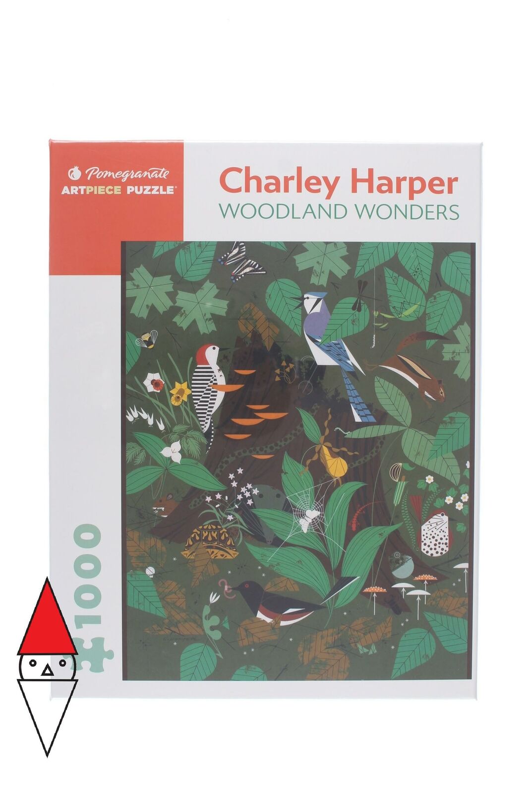 PUZZLE ARTE POMEGRANATE PITTURA 1900 CHARLEY HARPER WOODLAND WONDERS 1000 PZ