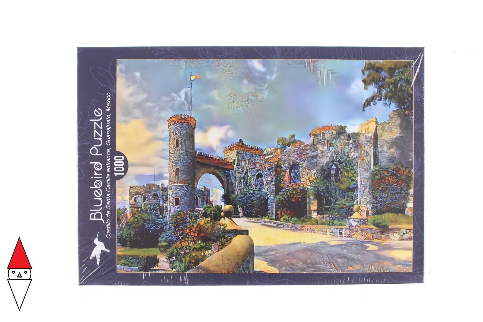 PUZZLE EDIFICI BLUEBIRD CASTILLO DE SANTA CECILIA GUANAJUATO MEXICO 1000 PZ
