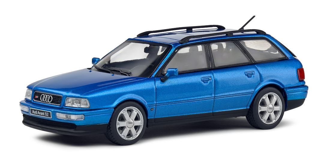 SOLIDO, AUDI Avant S2 1994 Blu, 1/43,  SOL4314506