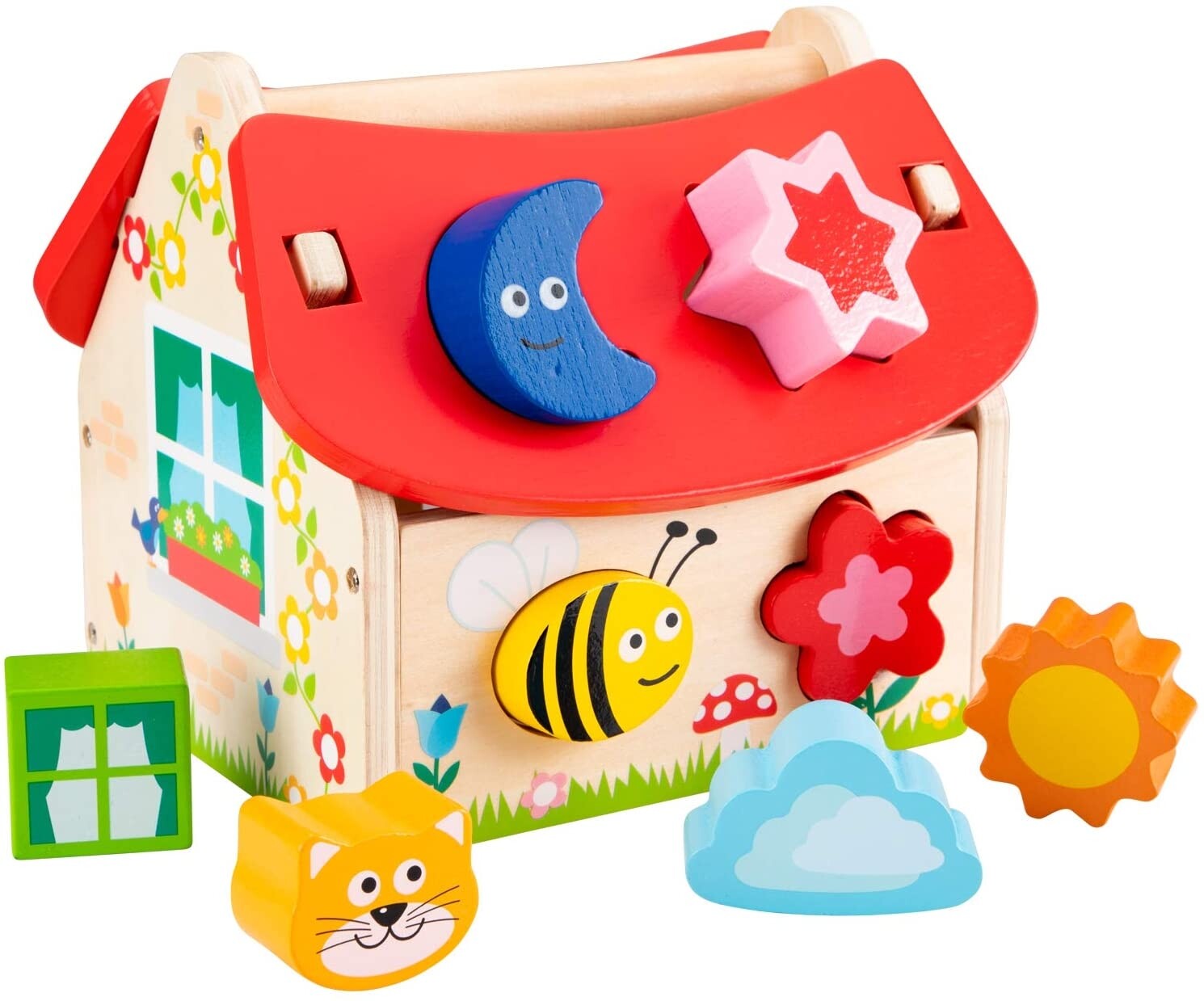 NEW CLASSIC TOYS, La casa a forma di legno, ,  NCT10563