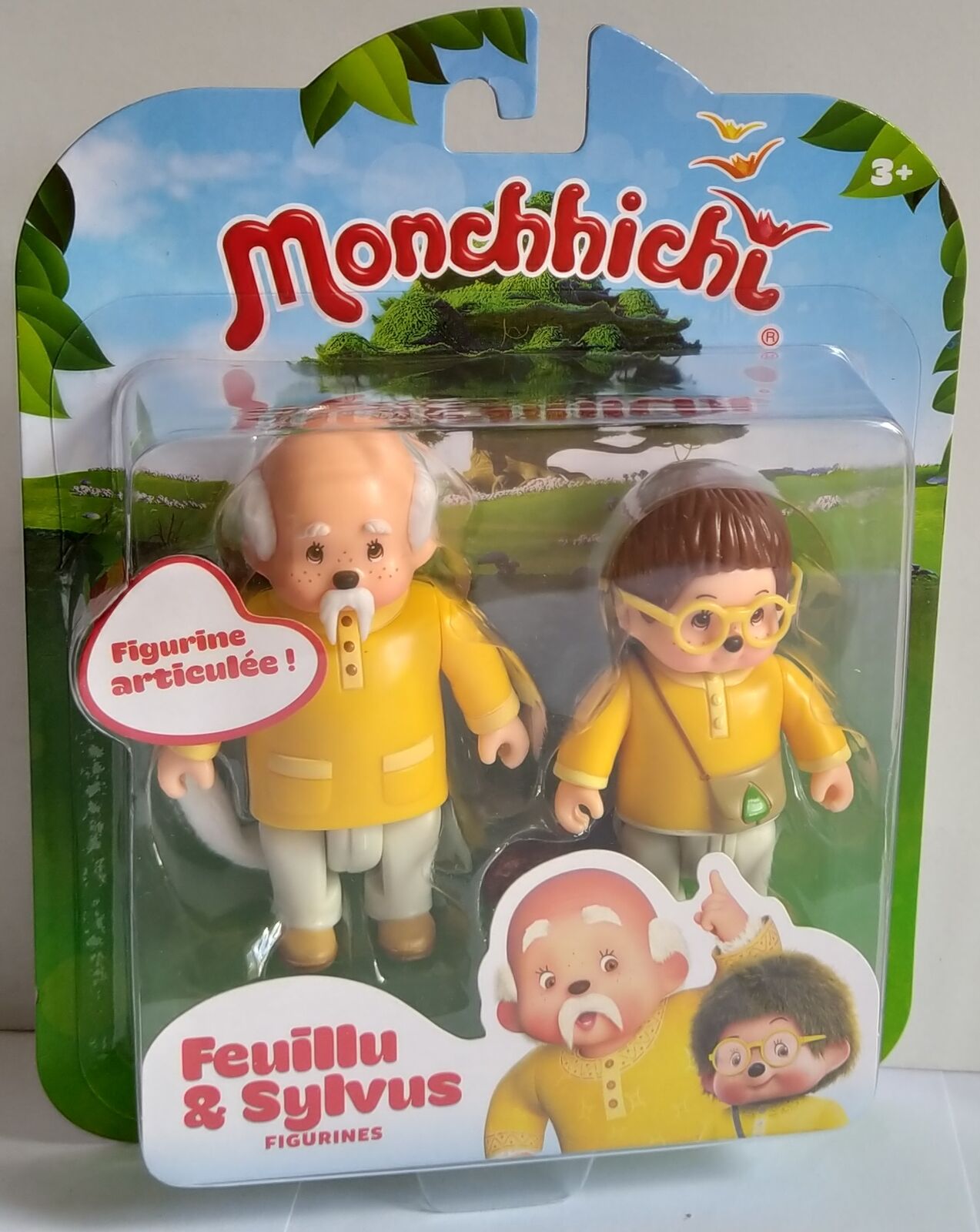 Monchhichi Feuillu & Sylvus 2-Figure Pack Silverlit