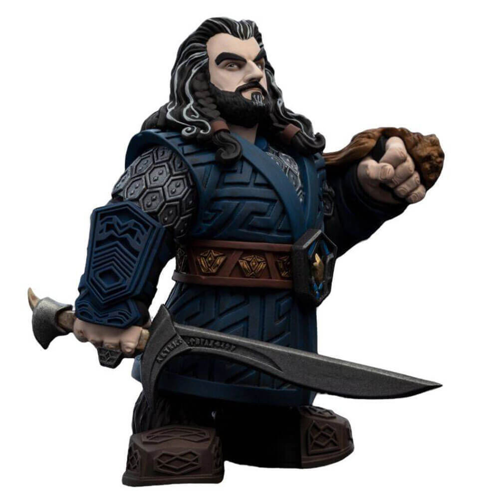 Weta Workshop lo Hobbit Thorin Oakenshield Mini Epics Premium Vinyl Figure