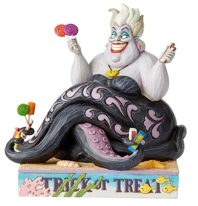 La Sirenetta Ursula Halloween Disney Statuette DISNEY TRADITIONS ENESCO