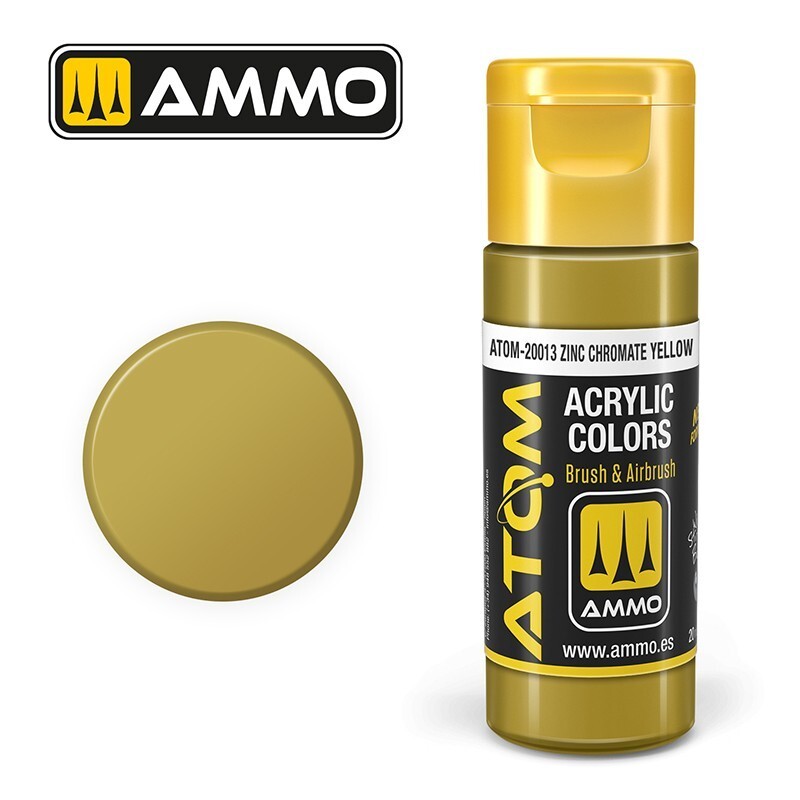 ATOM-20013 	ATOM COLOR Zinc Chromate Yellow