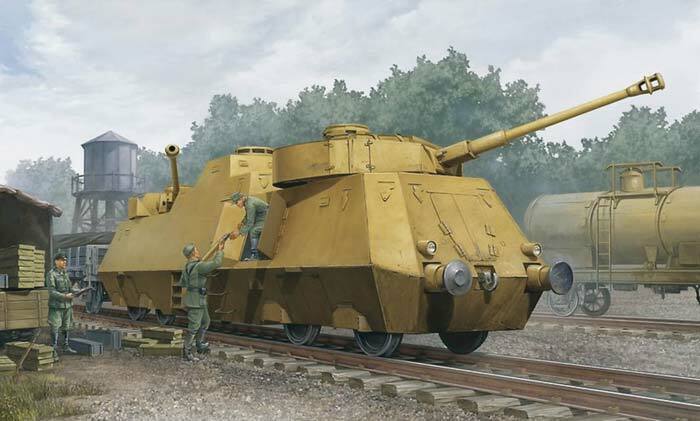 PanzerJager Triebwagen 51 Tank Plastic Kit 1:35 Model TRUMPETER