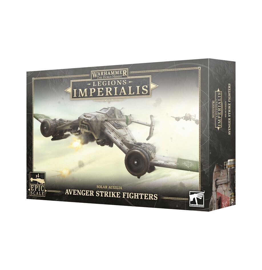 AVENGER STRIKE FIGHTERS solar auxilia SET DI 4 MINIATURE warhammer THE HORUS HER