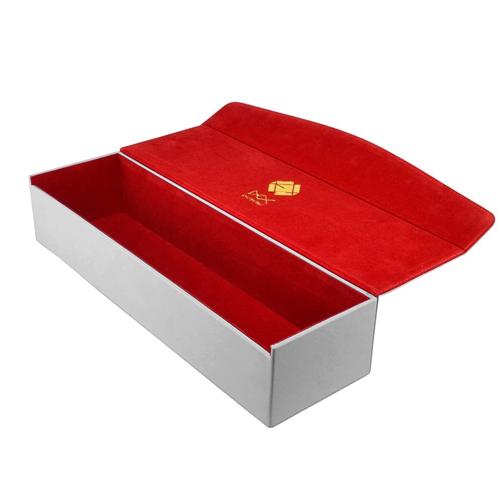 Dex Protection Supreme One Row Deck Box   1,000 Card Capacity   Suede Lined Inte