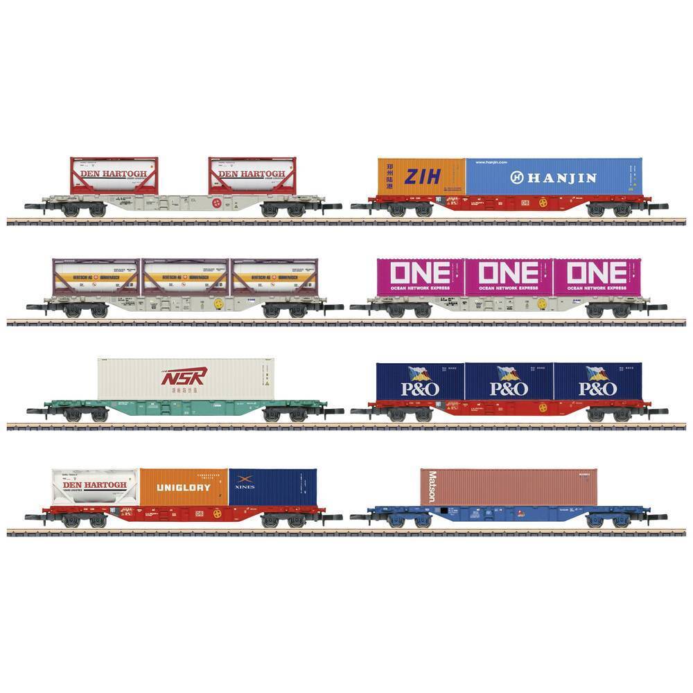 Kit di 8 pz. Traffico container Märklin 82641