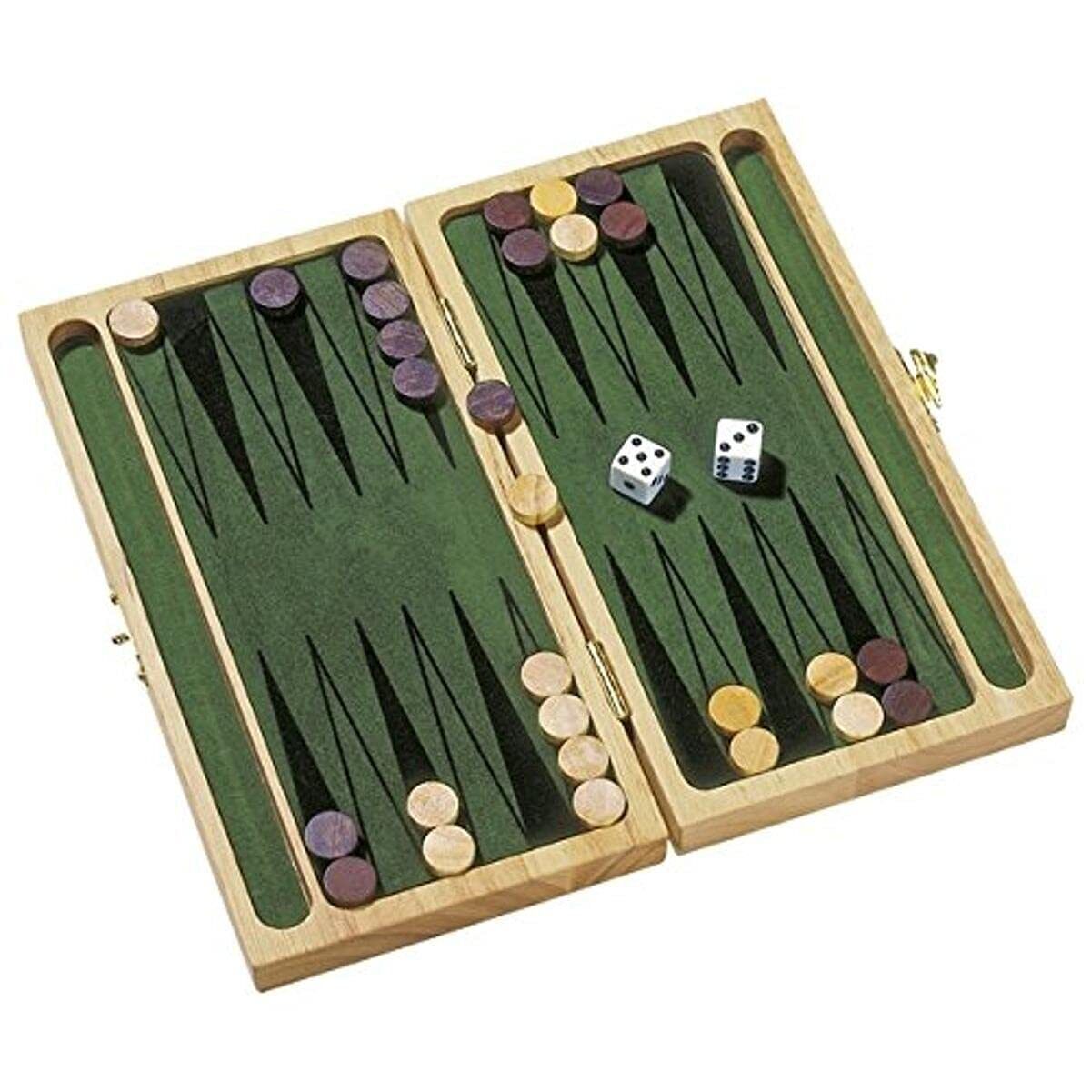 Goki HS056 Backgammon Game, Mixed