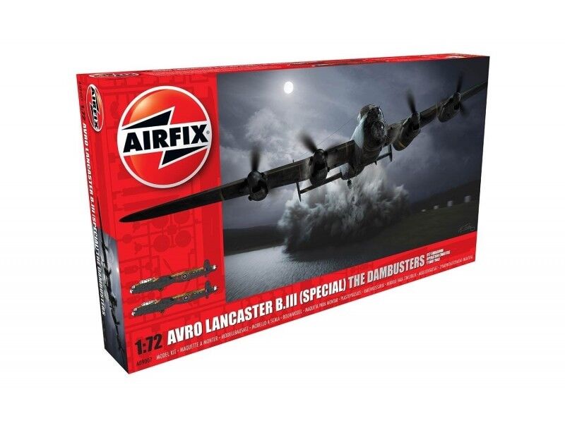 Airfix Avro Lancaster B.III (Special) The Dambusters 1/72 Modellino in kit di Mo