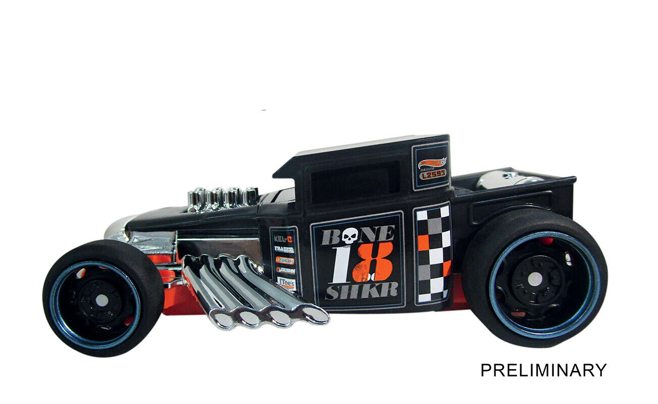 Hot Wheels? - Bone Shaker? Black Slot Car Model CARRERA